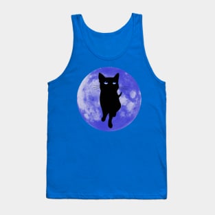 Blue Moon Kitty 3 Tank Top